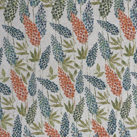 Thumbnail for Woodland Clover Botanical Fabric – Organic Cotton Linen Blend for Curtains, Upholstery & Soft Furnishings