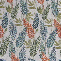 Thumbnail for Botanical print  cotton fabric in autumn leaf tones, perfect for sustainable upholstery, roman blinds and nature-inspired interiors