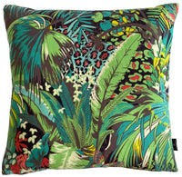 Thumbnail for Jungle Beat Cushion Cover Matthew Williamson Greenery Birds Tropical Wildlife