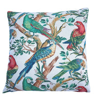 Thumbnail for Parrots Cushion Cover Birds Tree Jungle Life Tropical Sofa Pillow Branches Leaf