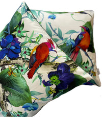 Thumbnail for Rain Forest Cushion Cover Osborne & Little Fabric Birds Of Paradise Tree  20
