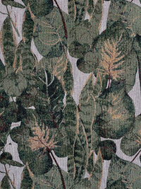 Thumbnail for Evergreen Botanical Beauty: Woven Fabric by the Meter