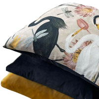 Thumbnail for Birds Cushion Cover Herons Bird Pattern Throw Pillow Case 16” - 22”