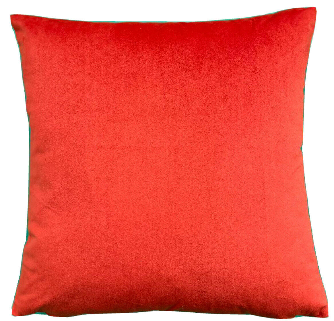 Red Cushion Cover Oriental Japanese Kimono Throw Pillow Case Printed Fabric Orange Red Blue 18"