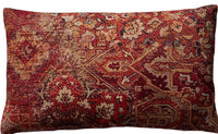 Thumbnail for Rectangular  rug kilim pattern decorative throw pillow case 