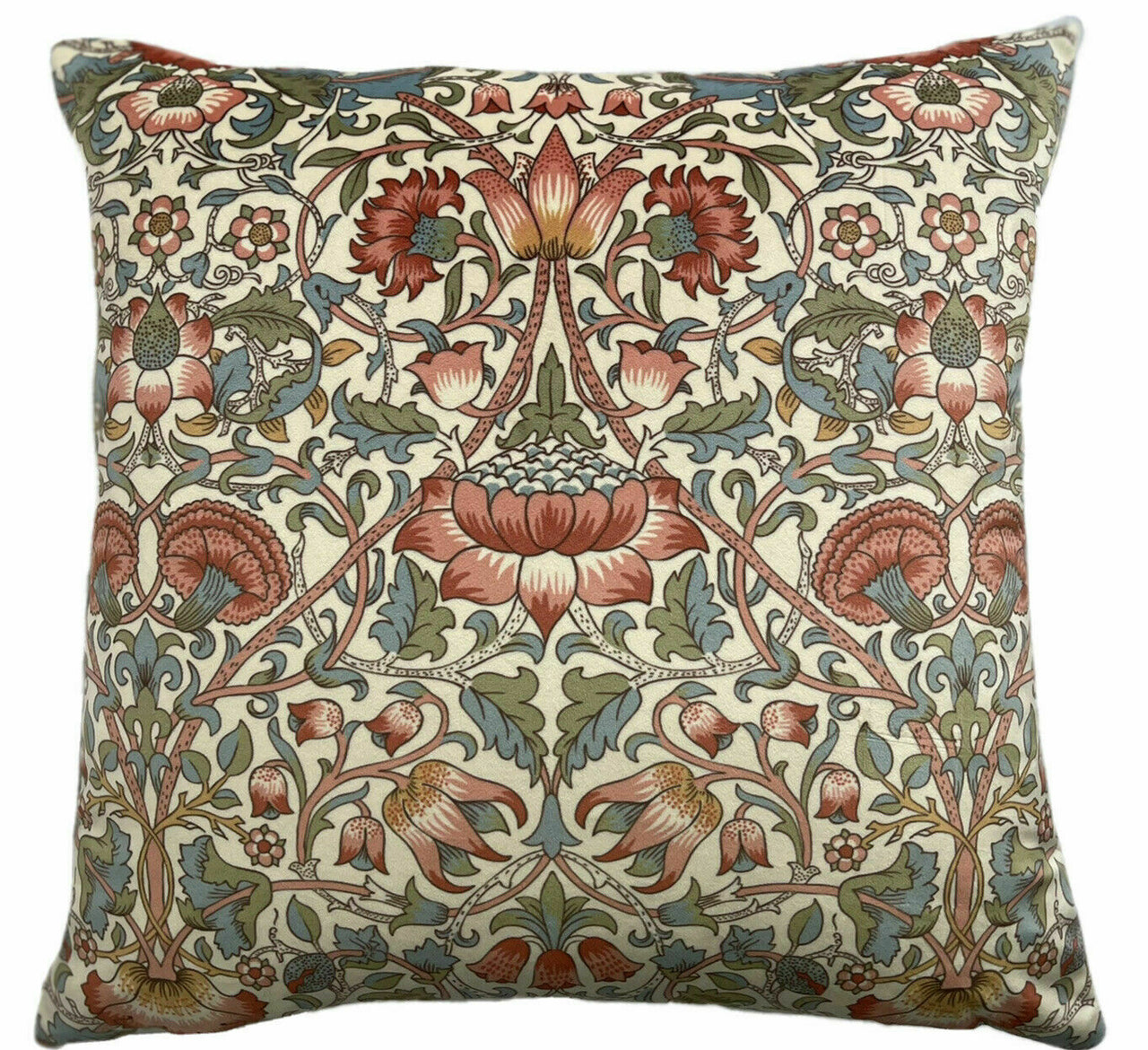 William Morris Cushion Cover Lodden Velvet Fabric Vintage Sofa Decor