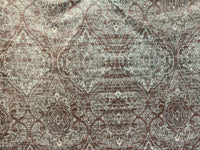 Thumbnail for Baroque Style Washed Italian Velvet Fabric Vintage Style Textile Champagne Camel Color