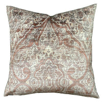 Thumbnail for Baroque Cushion Cover Washed Velvet Champagne Camel Marshala