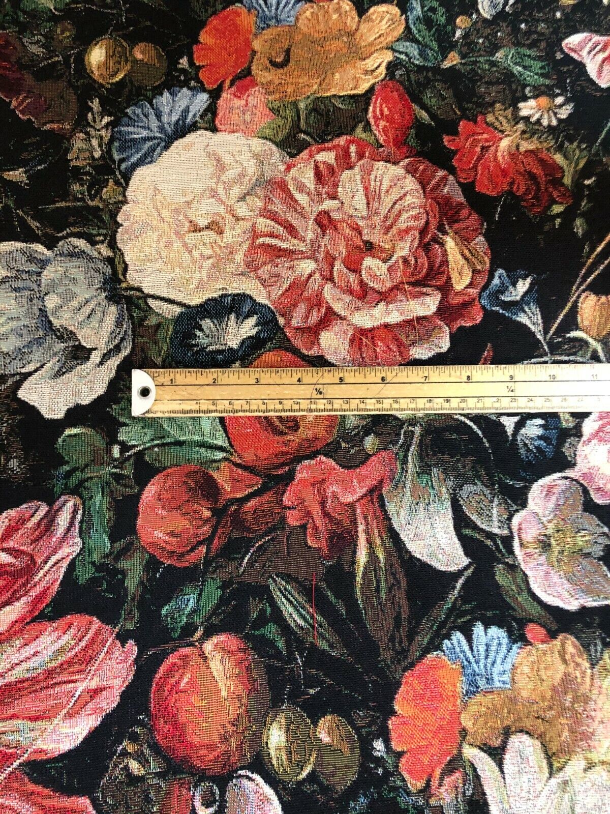 Pink Roses: Upholstery Fabric by the Meter