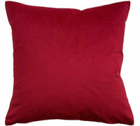 Thumbnail for Red Poppy Stripes Cushion Cover Black Woven Throw Pillow Botanica Pinkl Garden