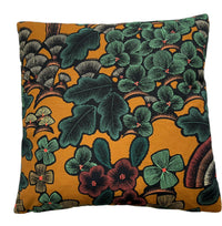 Thumbnail for Kew Gardens Cumin Cushion Cover Botanical Floral Japanese Scent Black